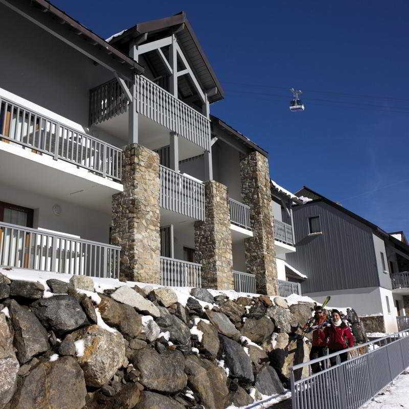 Pierre & Vacances Residence Le Montana La Mongie Buitenkant foto
