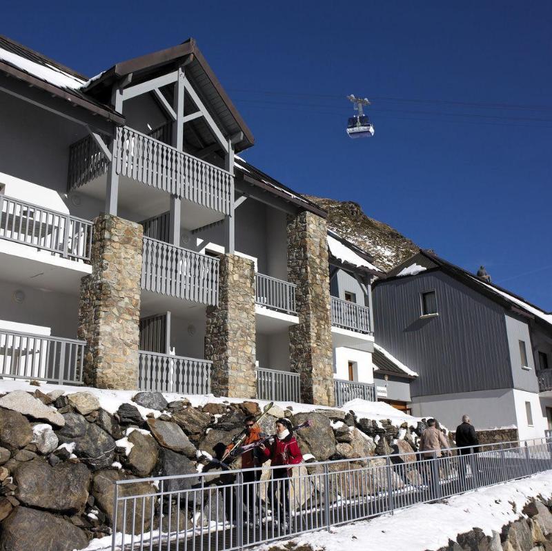 Pierre & Vacances Residence Le Montana La Mongie Buitenkant foto